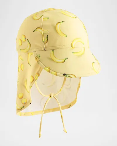 Molo Boy's Nando Sun Hat In Yellow