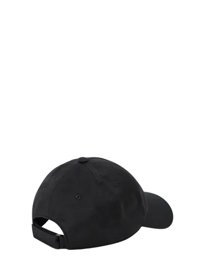 Iceberg Logo Cap Featuring Curved Brim And Eyelet Vents In Black