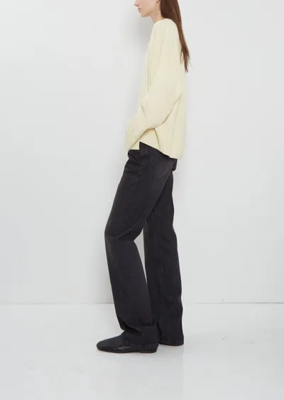 Loulou De Saison Anton Cashmere Crewneck Sweater In Neutral