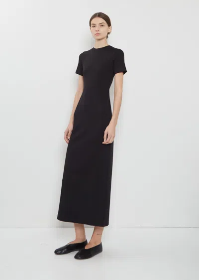 Fforme Alixe Scuba T-shirt Dress In Black