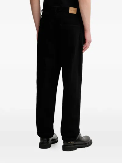 Les Deux Back-patch Jeans In Black