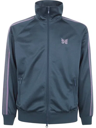 Needles "track Poly Smooth" Jacket Clothing In Blue