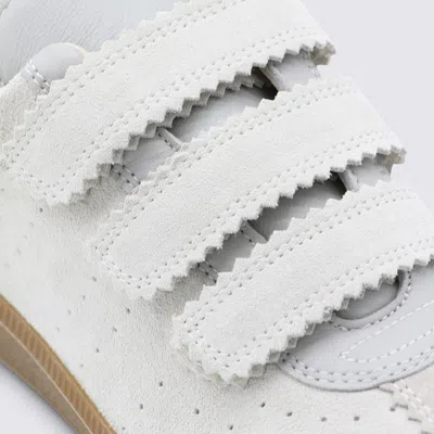 Isabel Marant Beth Mixed Leather Triple-grip Sneakers In Multi