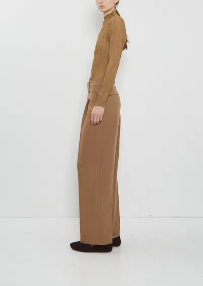 Issey Miyake Chiffon Twist Shirt In Neutral