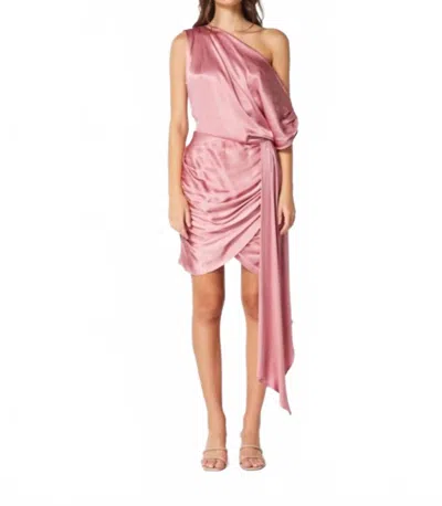 Elliatt Julianna Mini Dress In Rose In Multi