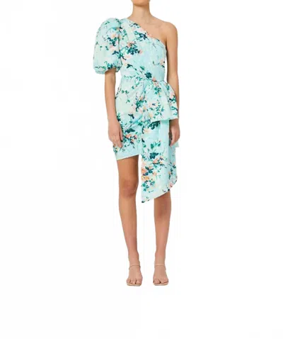 Elliatt Esteem Mini Dress In Blue Multi In Multi