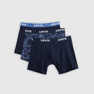 Levi's Duck Camo Print Boxer Briefs (3-pack) In Multi