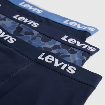 Levi's Duck Camo Print Boxer Briefs (3-pack) In Multi