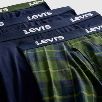Levi's Plaid Boxer Briefs (4-pack) In Multi