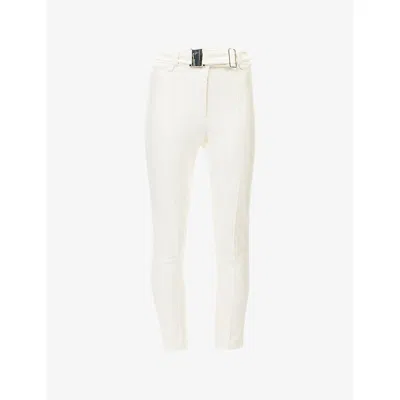 My Sunday Ski Womens Snow Sparkle White Slalom Ski Trousers Xs In Multi