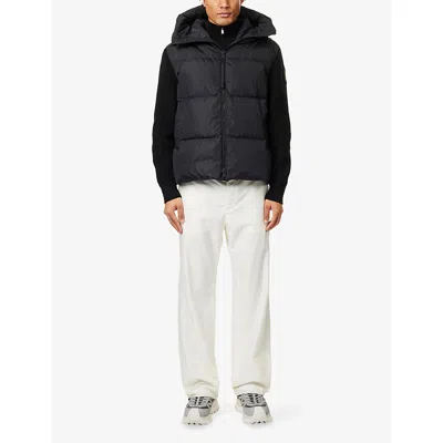 Canada Goose Hybridge Grove Knit Hoody In Black