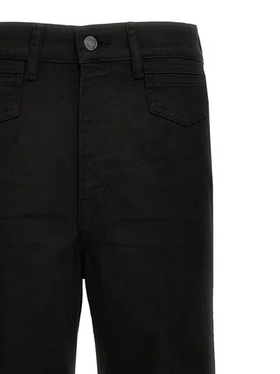 Tom Ford Logo-patch Flared Jeans In Black