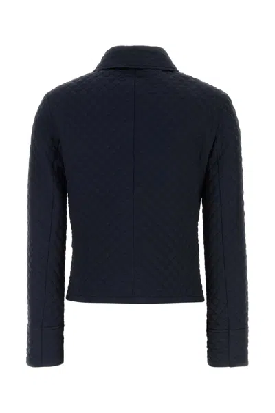 Max Mara Long-sleeved Casual Jacket In Black