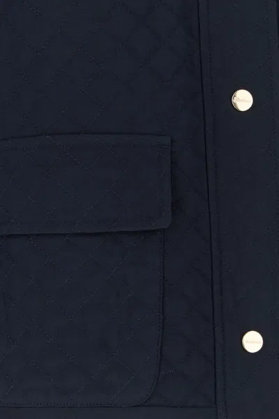 Max Mara Long-sleeved Casual Jacket In Black