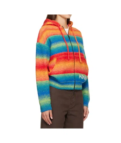 Andersson Bell Gradient Zipper Hoodie In Multi