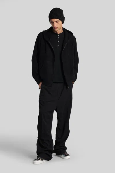 Undercover Sweatshirt In Black Wool In Black