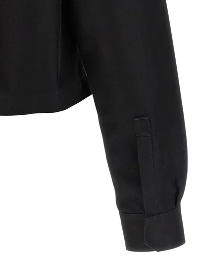 Rick Owens Tour Alice Shirt Jacket In Black