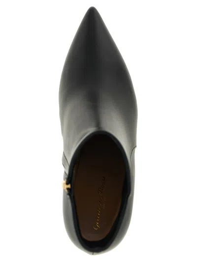 Gianvito Rossi Levy Ankle Boots In Black