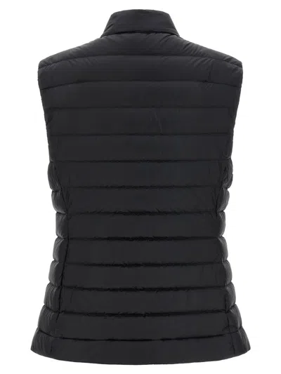 Moncler Igens Quilted Longue Gilets In Black