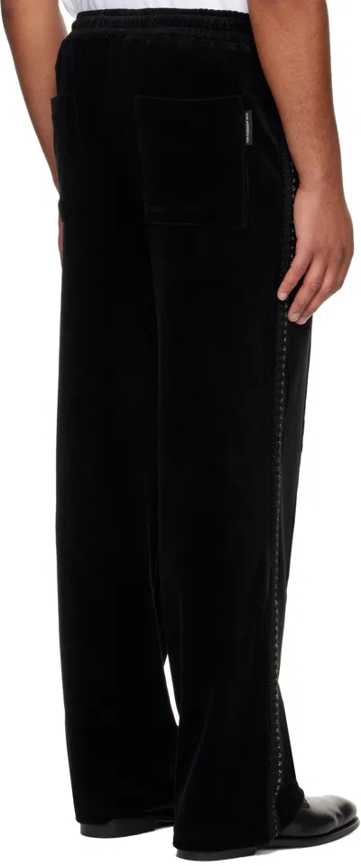 Andersson Bell Elastic Waistband Casual Pants In Black