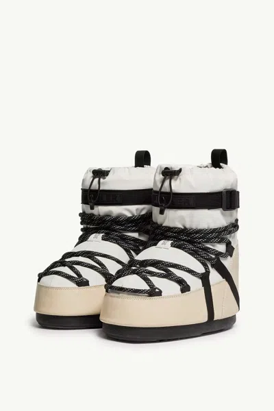 Moncler Moon Boot X  Grenoble Icon Low Padded Snow Boot In Multi