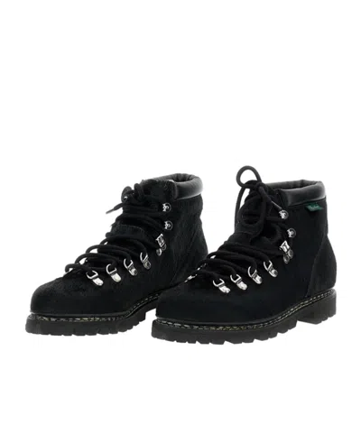 Junya Watanabe Paraboot Collaboration Ankle Boots In Black