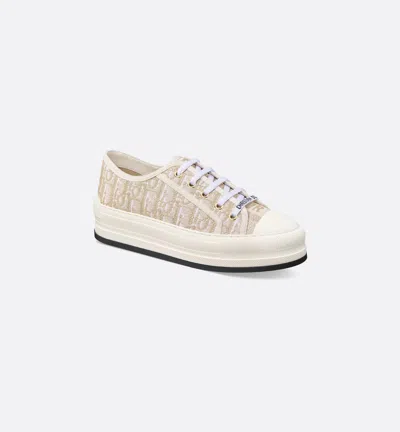 Dior Walk N  Platform Sneakers In Neutral
