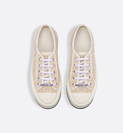 Dior Walk N  Platform Sneakers In Neutral