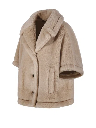 Max Mara Corvino1 Cape In Brown