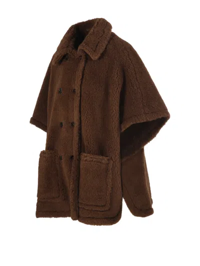 Max Mara Cavallo4 Cape In Brown