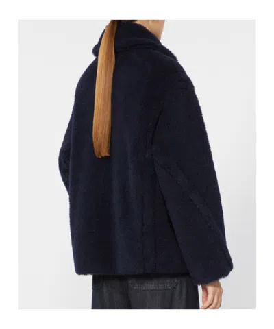 Max Mara Fuggito Jacket In Blue