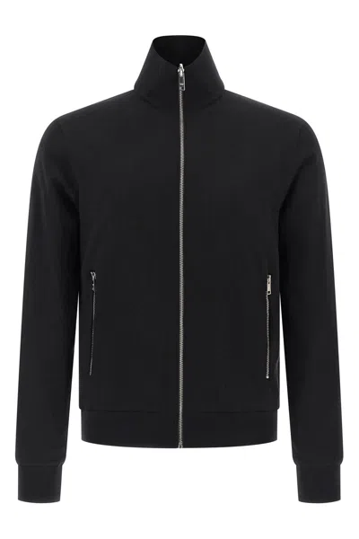 Prada Reversible Virgin Wool And Re-nylon Jacket In Black