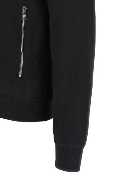 Prada Reversible Virgin Wool And Re-nylon Jacket In Black