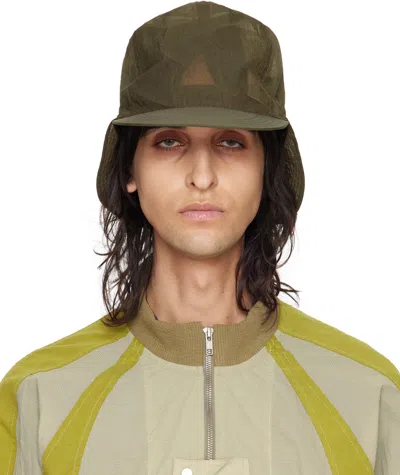 Ranra Der Flat Brim Hat In Brown