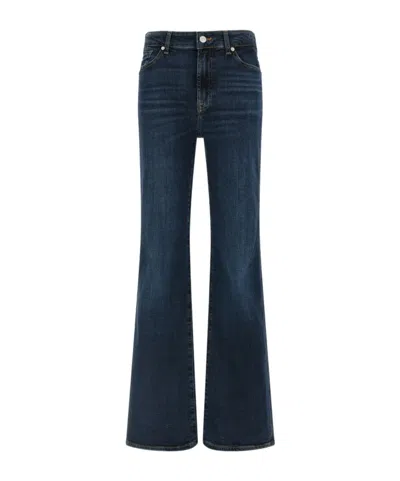 7 For All Mankind Leggy Bootcut Jeans In Blue
