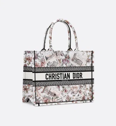 Dior Book Tote Shoulder Bag In Multi