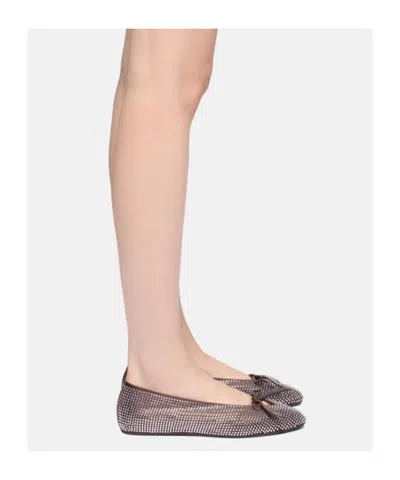 Attico The  Kali Ballerinas In Brown