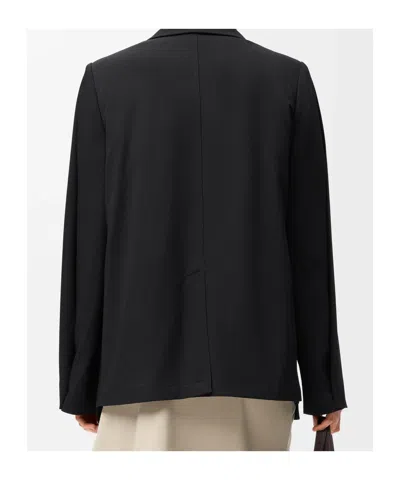 Loewe Wool Deconstructed Blazer In Black