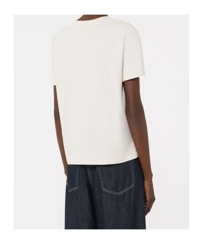 Max Mara Bella Tshirt Paris In White