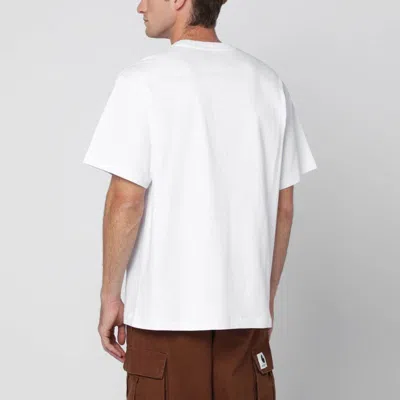 Awake Ny Classic Logo Pocket T-shirt In White