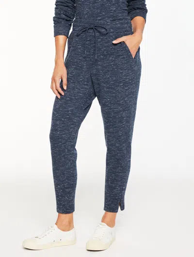 Talbots Plus Petite - Cozy Cloud Jogger Pants - Iolite Heather - 3x  In Blue