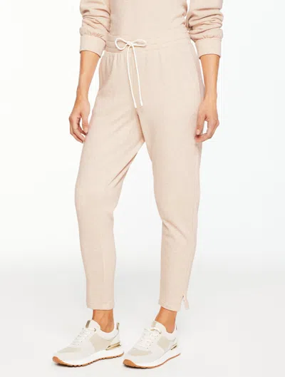 Talbots Plus Petite - Cozy Cloud Jogger Pants - Sesame Heather - 3x  In Neutral