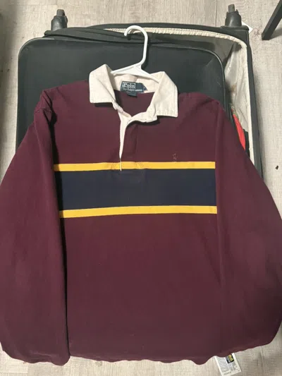 Pre-owned Polo Ralph Lauren T - Size M // Classic Polo In Multi