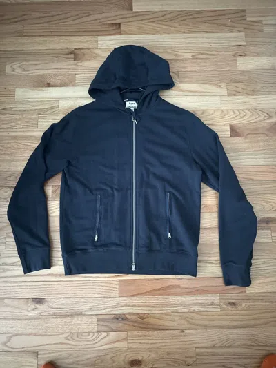 Pre-owned Acne Studios Ance Studios Johna Hoodie In Blue