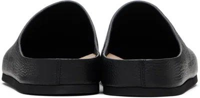 Common Projects Round-toe Mules In Black