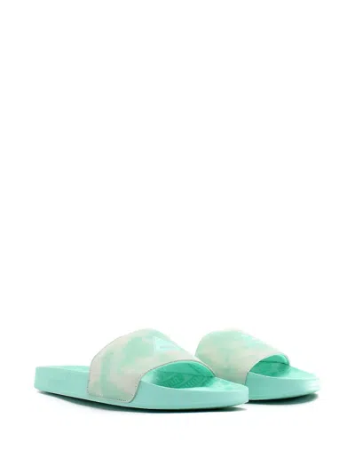 Puma Leadcat Diamond Supply Sandals In Green