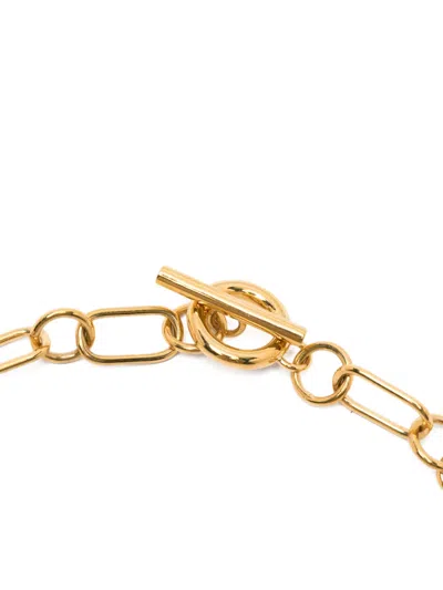 Aurelie Bidermann Tempta Chain-link Necklace In Gold