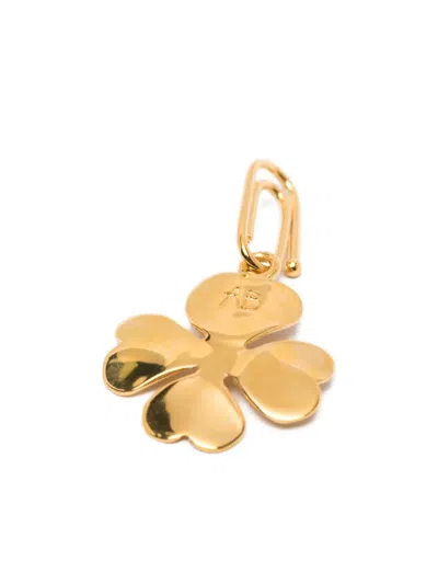 Aurelie Bidermann Clover Charm In Gold