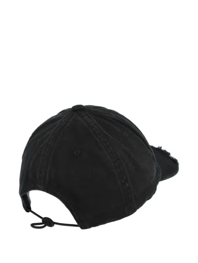 Prototypes Pin-badge Baseball Cap In Black