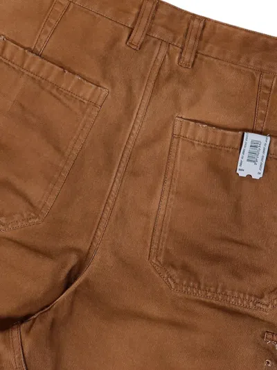 Prototypes Patch-pockets Shorts In Brown
